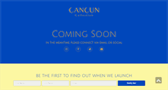 Desktop Screenshot of cancuncollection.com